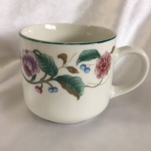 𝅺THE Castlegarden Collection Floral Coffee Or Tea Cup Vintage